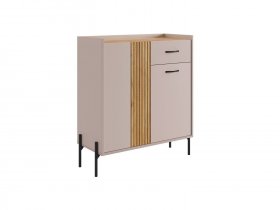 Комод с ящиком Доминика (кашемир/дуб крафт золотой) в Посевной - posevnaya.mebel-nsk.ru | фото
