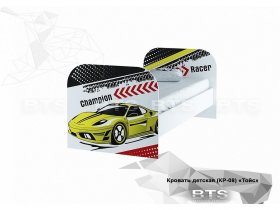 Кровать детская Тойс Champion КР-08 (BTS) в Посевной - posevnaya.mebel-nsk.ru | фото