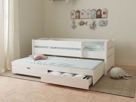 Кровать двухуровневая с ящиками «Лапландия» в Посевной - posevnaya.mebel-nsk.ru | фото