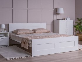Кровать двуспальная 1,6м Сириус в Посевной - posevnaya.mebel-nsk.ru | фото
