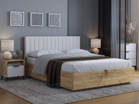 Кровать двуспальная 1,6м Юлия в Посевной - posevnaya.mebel-nsk.ru | фото