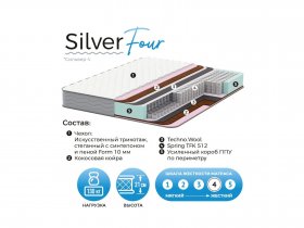 Матрас Silver Four в Посевной - posevnaya.mebel-nsk.ru | фото
