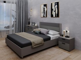 Модульная спальня Лион в Посевной - posevnaya.mebel-nsk.ru | фото