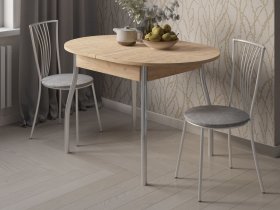 Стол обеденный Орфей-5 Ст030.3 (дуб крафт золотой) в Посевной - posevnaya.mebel-nsk.ru | фото